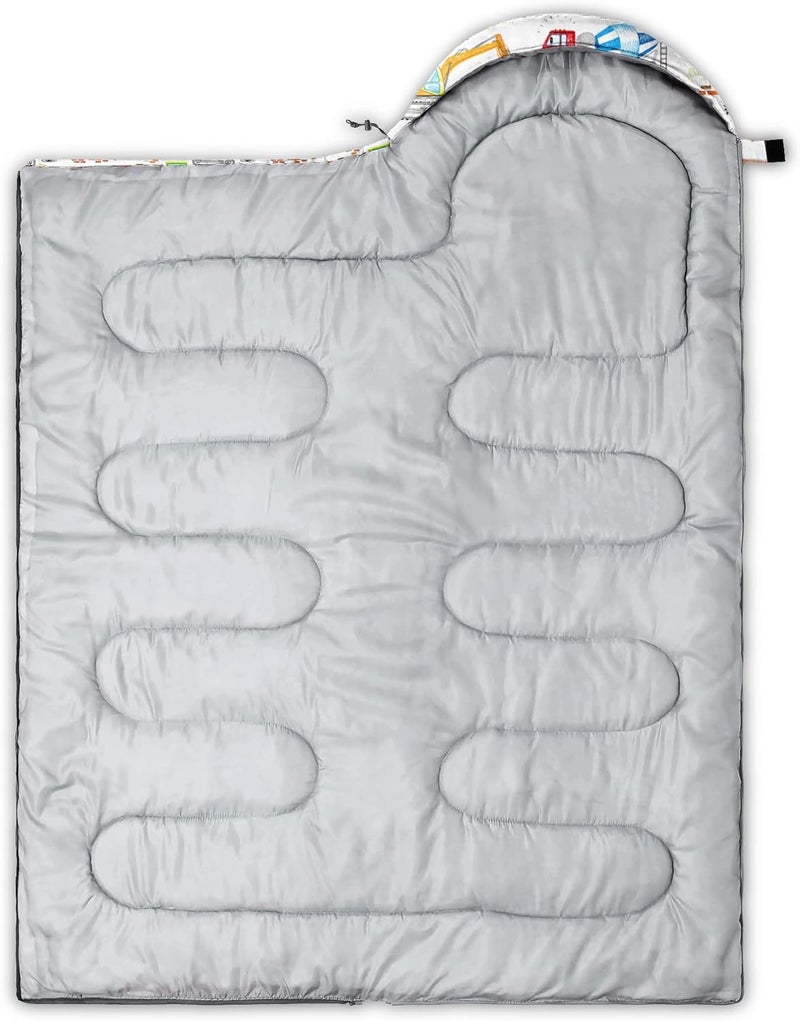 QOOMO Camping Sleeping Bags,3 Season Warm & Cool Weather,Lightweight,Waterproof Sleeping Bags for Adults & Kids,Traveling,and Outdoors,Camping Gear Equipment - Image 3